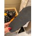 Louis Vuitton Jumbo Flatform Mules In Monogram Velvet Louis Vuitton Jumbo Flatform Mules In Monogram Velvet