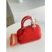 Louis Vuitton Epi Alma BB Bag With Jacquard Strap M57429 Louis Vuitton Epi Alma BB Bag With Jacquard Strap M57429