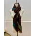 Louis Vuitton Brown On The Edge Monogram Shawl M76465 Louis Vuitton Brown On The Edge Monogram Shawl M76465