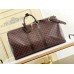 Louis Vuitton Keepall Bandouliere 55 Bag In Damier Ebene Canvas N41414 Louis Vuitton Keepall Bandouliere 55 Bag In Damier Ebene Canvas N41414