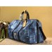 Louis Vuitton Keepall Bandouliere 50 Bag In Damier Salt Canvas N50059 Louis Vuitton Keepall Bandouliere 50 Bag In Damier Salt Canvas N50059
