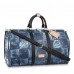 Louis Vuitton Keepall Bandouliere 50 Bag In Damier Salt Canvas N50059 Louis Vuitton Keepall Bandouliere 50 Bag In Damier Salt Canvas N50059