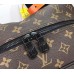 Louis Vuitton Dean Backpack In Monogram Macassar Canvas M45335