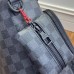 Louis Vuitton Utility Backpack In Damier Graphite Canvas N40279