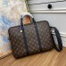 Louis Vuitton Porte-Documents Voyage In Monogram Macassar Canvas M52005 Louis Vuitton Porte-Documents Voyage In Monogram Macassar Canvas M52005