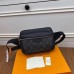 Louis Vuitton Outdoor Bumbag In Taiga WIth Monogram Eclipse Canvas M30245 Louis Vuitton Outdoor Bumbag In Taiga WIth Monogram Eclipse Canvas M30245