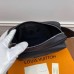 Louis Vuitton Outdoor Bumbag In Taiga WIth Monogram Eclipse Canvas M30245 Louis Vuitton Outdoor Bumbag In Taiga WIth Monogram Eclipse Canvas M30245
