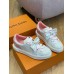 Louis Vuitton Time Out Sneakers with Pink Signature Back Louis Vuitton Time Out Sneakers with Pink Signature Back