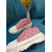 Louis Vuitton LV Squad Sneakers In Pink Monogram Denim Louis Vuitton LV Squad Sneakers In Pink Monogram Denim