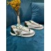Louis Vuitton Charlie Sneakers In White Leather With Vert Detail Louis Vuitton Charlie Sneakers In White Leather With Vert Detail
