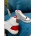 Louis Vuitton White Charlie Sneaker Boots With Red Detail Louis Vuitton White Charlie Sneaker Boots With Red Detail