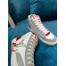 Louis Vuitton White Charlie Sneaker Boots With Red Detail Louis Vuitton White Charlie Sneaker Boots With Red Detail