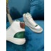 Louis Vuitton White Charlie Sneaker Boots With Vert Detail Louis Vuitton White Charlie Sneaker Boots With Vert Detail