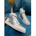 Louis Vuitton Boombox Sneaker Boots In Silver Metallic Leather Louis Vuitton Boombox Sneaker Boots In Silver Metallic Leather