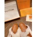 Louis Vuitton Paseo Flat Comfort Mules In Shearling Louis Vuitton Paseo Flat Comfort Mules In Shearling