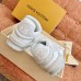 Louis Vuitton Men's LV Trainer Sneakers In Beige Monogram Denim Louis Vuitton Men's LV Trainer Sneakers In Beige Monogram Denim