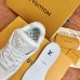 Louis Vuitton Men's LV Trainer Sneakers In Beige Monogram Denim Louis Vuitton Men's LV Trainer Sneakers In Beige Monogram Denim