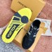 Louis Vuitton Men's LV Trainer Sneakers In Black Crystals Louis Vuitton Men's LV Trainer Sneakers In Black Crystals