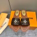 Louis Vuitton Lock It Flat Mules In Perforated Monogram Canvas