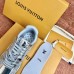 Louis Vuitton Men'sLV Trainer Sneakers In Metallic Canvas Louis Vuitton Men'sLV Trainer Sneakers In Metallic Canvas