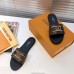 Louis Vuitton Lock It Flat Mules In Monogram Canvas Louis Vuitton Lock It Flat Mules In Monogram Canvas
