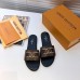 Louis Vuitton Lock It Flat Mules In Monogram Canvas Louis Vuitton Lock It Flat Mules In Monogram Canvas