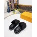 Louis Vuitton Pool Pillow Flat Comfort Mules Black