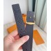 Louis Vuitton LV Iconic 30mm Reversible Belt In Monogram Empreinte Leather M0328V Louis Vuitton LV Iconic 30mm Reversible Belt In Monogram Empreinte Leather M0328V