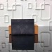 Louis Vuitton Double Card Holder In Monogram Eclipse Canvas M62170