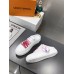 Louis Vuitton Time Out Open Back Sneakers with Fuchsia Printed Louis Vuitton Time Out Open Back Sneakers with Fuchsia Printed