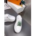 Louis Vuitton Time Out Open Back Sneakers with Green Printed Louis Vuitton Time Out Open Back Sneakers with Green Printed