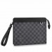 Louis Vuitton Standing Pouch In Damier Graphite Canvas N64612