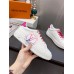 Louis Vuitton Time Out Sneakers with Fuchsia Printed Louis Vuitton Time Out Sneakers with Fuchsia Printed