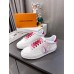 Louis Vuitton Time Out Sneakers with Fuchsia Printed Louis Vuitton Time Out Sneakers with Fuchsia Printed