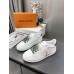 Louis Vuitton Time Out Sneakers with Green Printed Louis Vuitton Time Out Sneakers with Green Printed