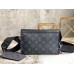 Louis Vuitton Gaston Wearable Wallet In Monogram Eclipse Canvas M81124 Louis Vuitton Gaston Wearable Wallet In Monogram Eclipse Canvas M81124