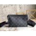 Louis Vuitton Gaston Wearable Wallet In Monogram Eclipse Canvas M81124 Louis Vuitton Gaston Wearable Wallet In Monogram Eclipse Canvas M81124