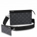 Louis Vuitton Gaston Wearable Wallet In Monogram Eclipse Canvas M81124 Louis Vuitton Gaston Wearable Wallet In Monogram Eclipse Canvas M81124