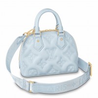 Louis Vuitton Alma BB Bag In Bubblegram Leather M59822 Louis Vuitton Alma BB Bag In Bubblegram Leather M59822