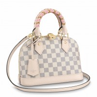 Louis Vuitton Alma BB Bag In Damier Azur Canvas N45294 Louis Vuitton Alma BB Bag In Damier Azur Canvas N45294