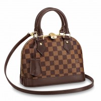 Louis Vuitton Alma BB Bag In Damier Ebene Canvas N41221 Louis Vuitton Alma BB Bag In Damier Ebene Canvas N41221
