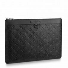Louis Vuitton Apollo Pochette In Monogram Shadow Leather M62903 Louis Vuitton Apollo Pochette In Monogram Shadow Leather M62903