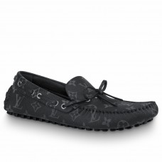 Louis Vuitton Arizona Moccasin In Monogram Eclipse Canvas Louis Vuitton Arizona Moccasin In Monogram Eclipse Canvas