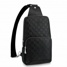 Louis Vuitton Avenue Sling Bag In Damier Infini Leather N41720 Louis Vuitton Avenue Sling Bag In Damier Infini Leather N41720