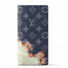 Louis Vuitton Brazza Wallet in Monogram Bleach Canvas M82826 Louis Vuitton Brazza Wallet in Monogram Bleach Canvas M82826