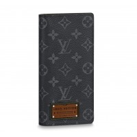 Louis Vuitton Brazza Wallet In Monogram Eclipse Canvas M69260 Louis Vuitton Brazza Wallet In Monogram Eclipse Canvas M69260