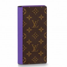 Louis Vuitton Brazza Wallet In Monogram Macassar Canvas M81538 Louis Vuitton Brazza Wallet In Monogram Macassar Canvas M81538