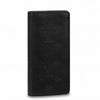 Louis Vuitton Brazza Wallet In Monogram Shadow Leather M62900 Louis Vuitton Brazza Wallet In Monogram Shadow Leather M62900