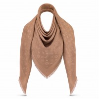 Louis Vuitton Cappuccino Monogram Shawl M75872 Louis Vuitton Cappuccino Monogram Shawl M75872