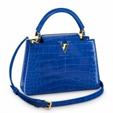 Louis Vuitton Capucines BB Bag In Crocodile-embossed Leather N95775 Louis Vuitton Capucines BB Bag In Crocodile-embossed Leather N95775